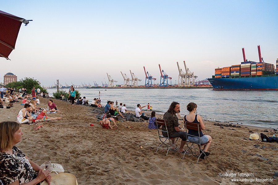 Elbstrand bei der Strandperle